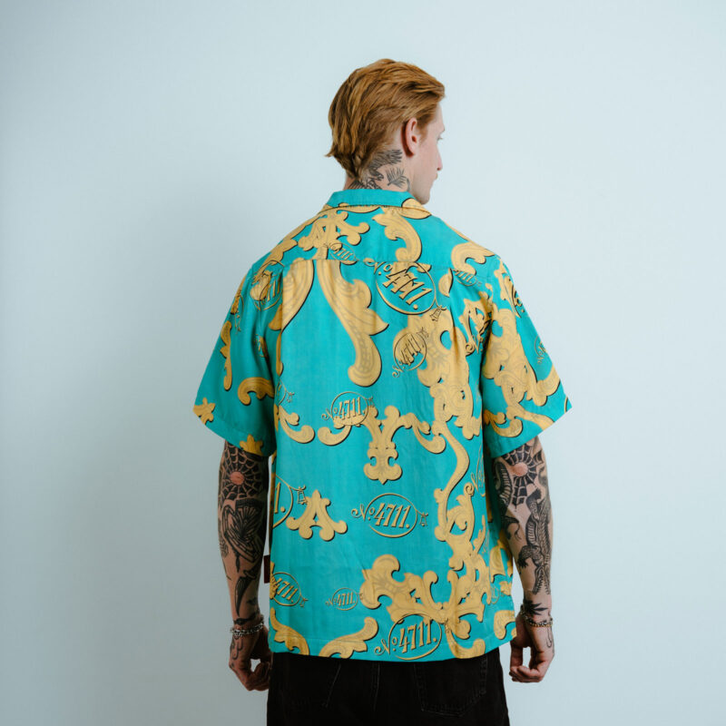 Resort Shirt - 4711 Aqua – Bild 3