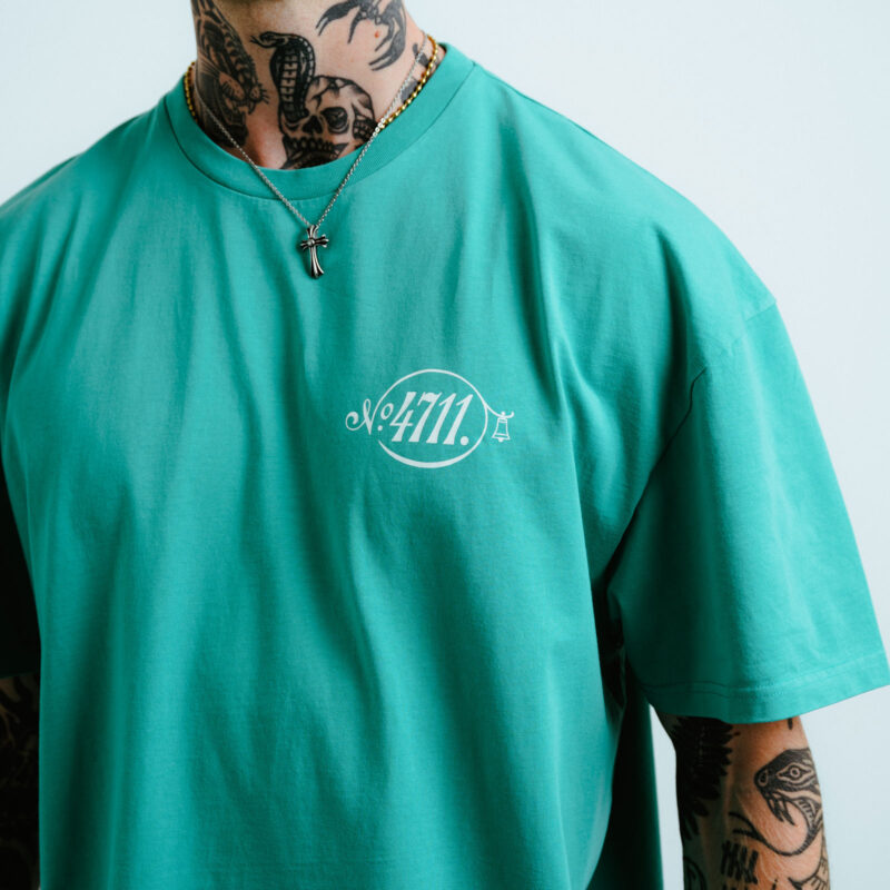 Boxy Shirt - 4711 Aqua – Bild 7