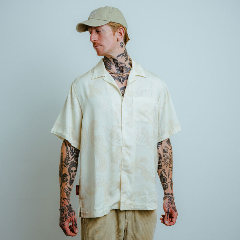 Resort Shirt - 4711 Cream – Bild 4