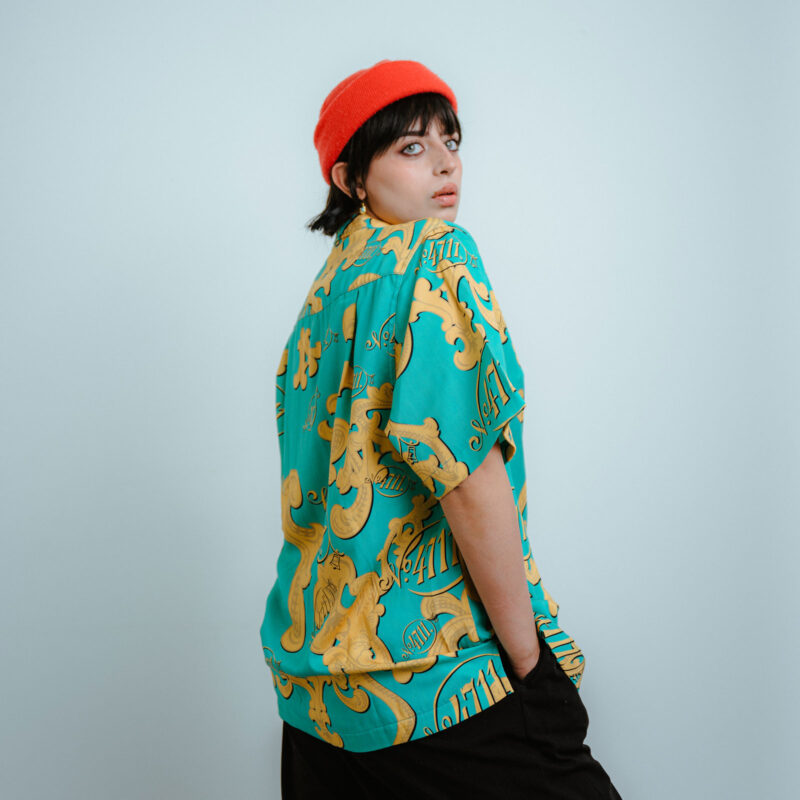 Resort Shirt - 4711 Aqua – Bild 8