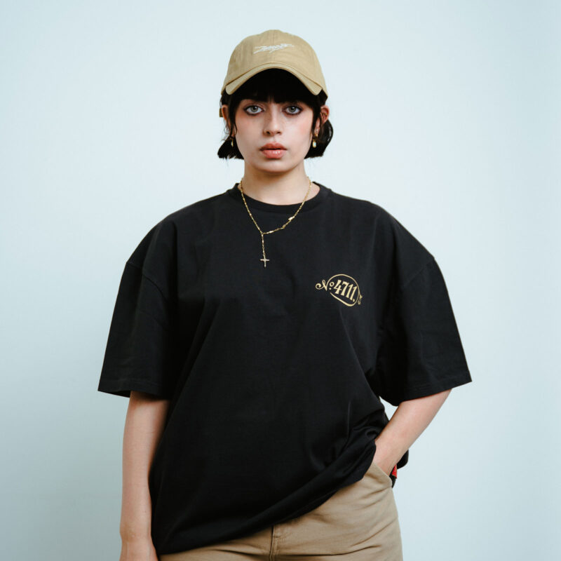 Boxy Shirt - 4711 Black – Bild 4