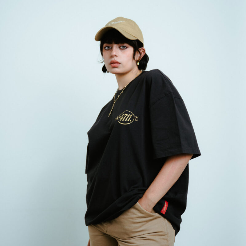 Boxy Shirt - 4711 Black – Bild 6