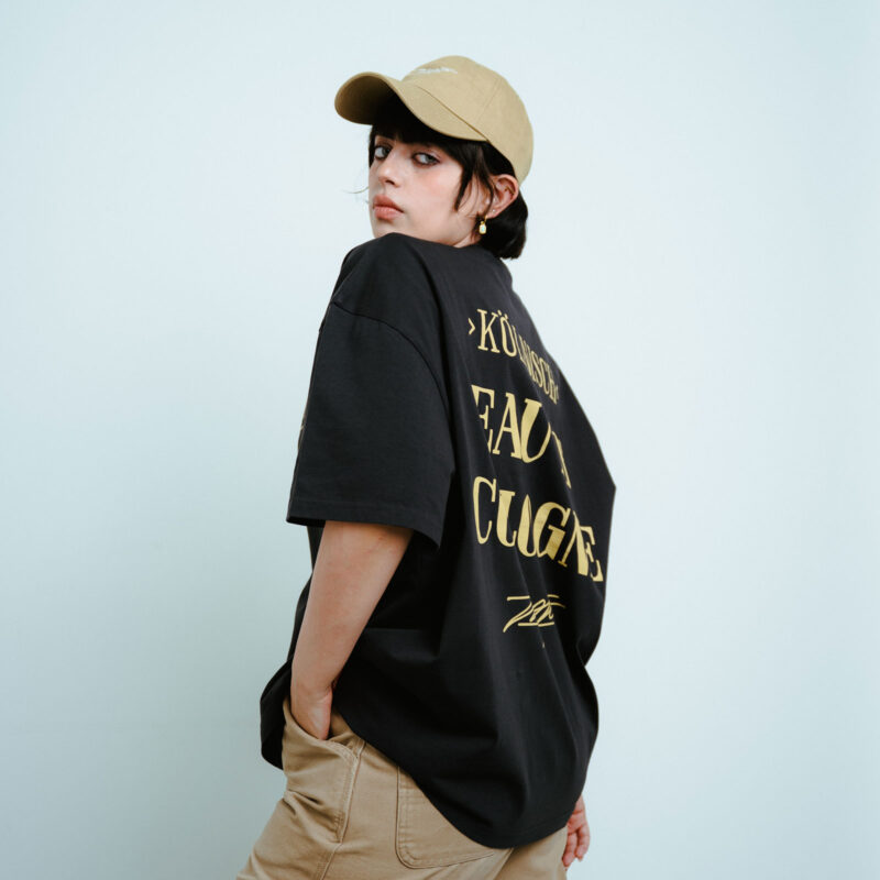 Boxy Shirt - 4711 Black – Bild 7