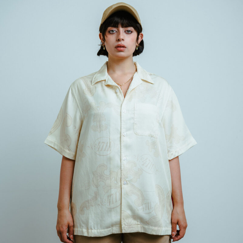 Resort Shirt - 4711 Cream – Bild 5