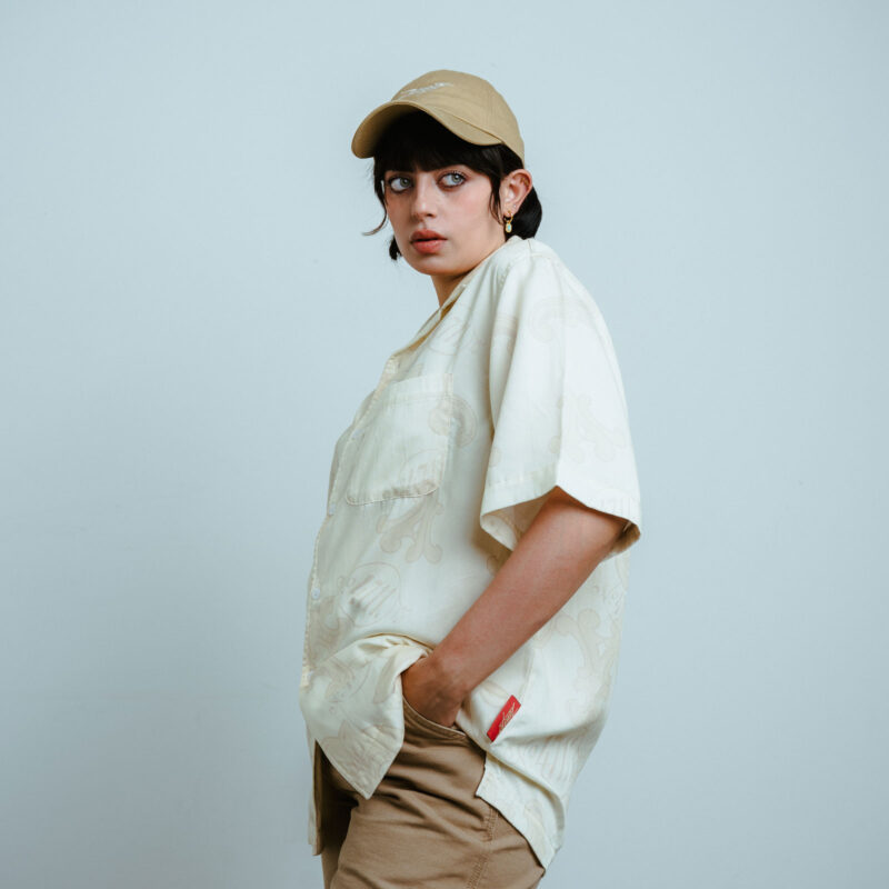 Resort Shirt - 4711 Cream – Bild 7